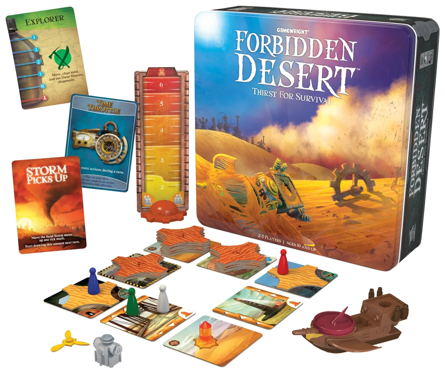 - Forbidden Desert Tin - Board Game