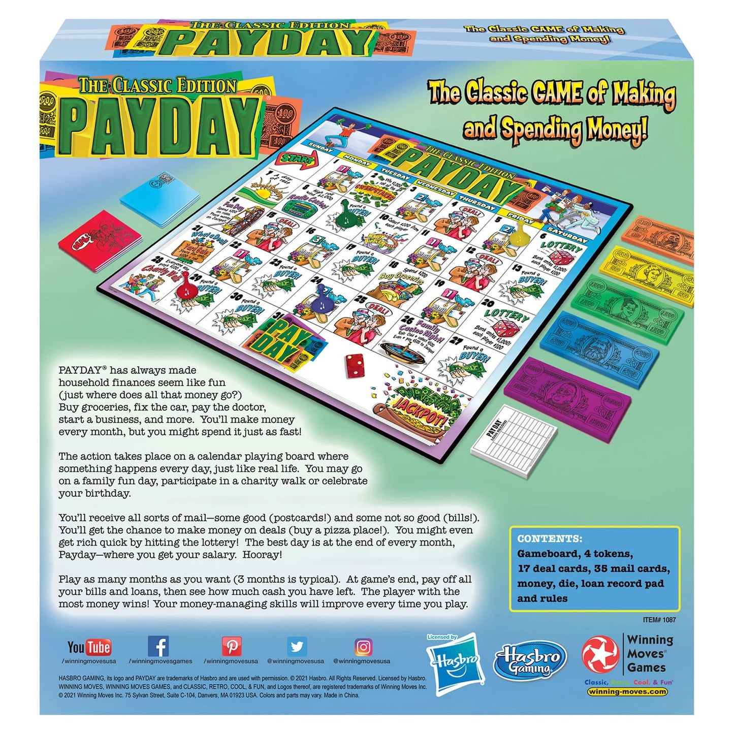 Pay Day Board Game