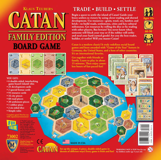 Family Edition Board Game