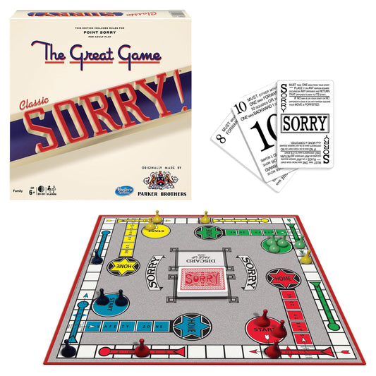 Classic Sorry! Board Game, by Games