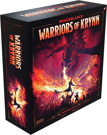 Dragonlance: Warriors of Krynn (Dungeons & Dragons Cooperative Board Game for 3-5 Players)