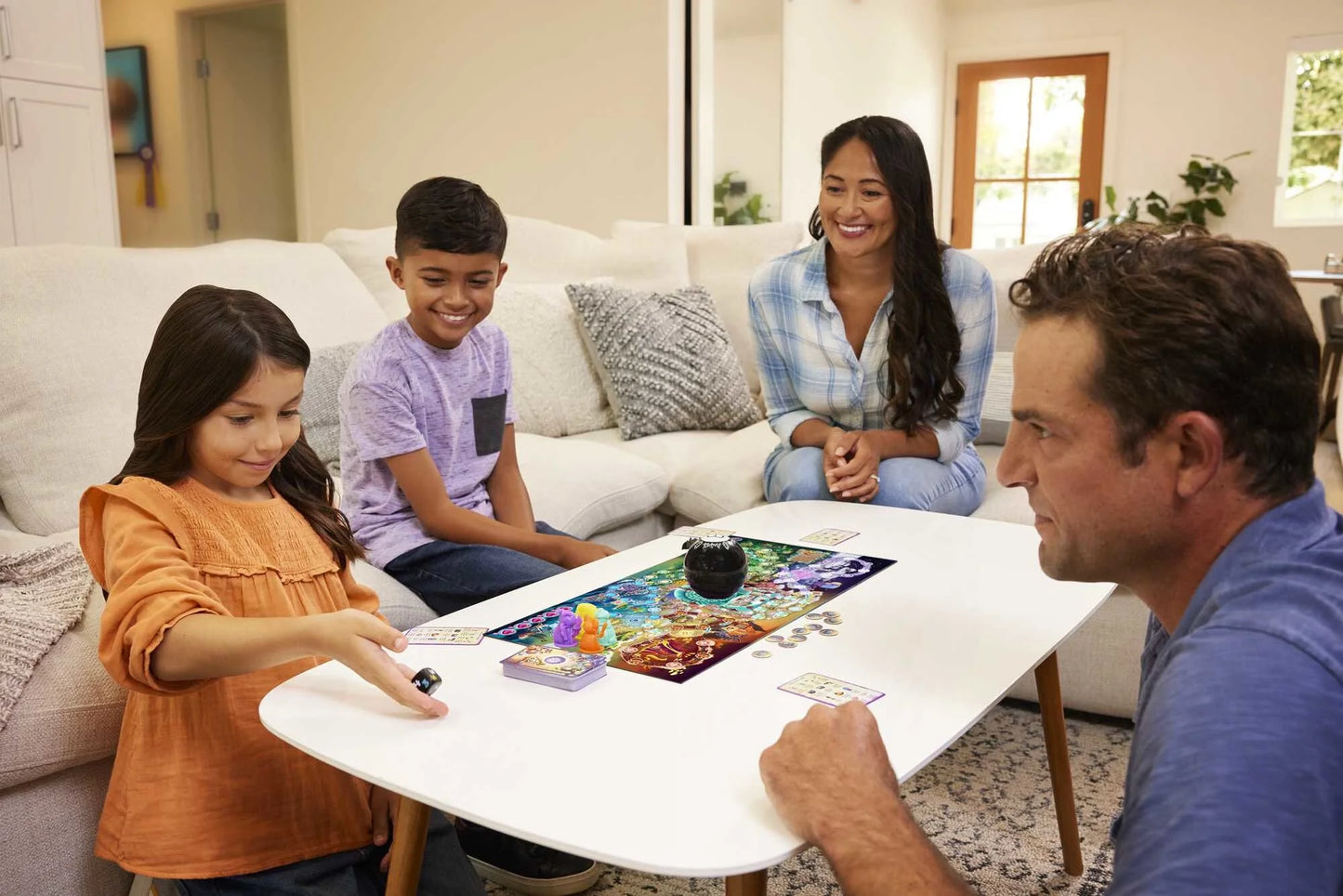 Magical Encounters Board Game for Kids, Cooperative Family Game with Real