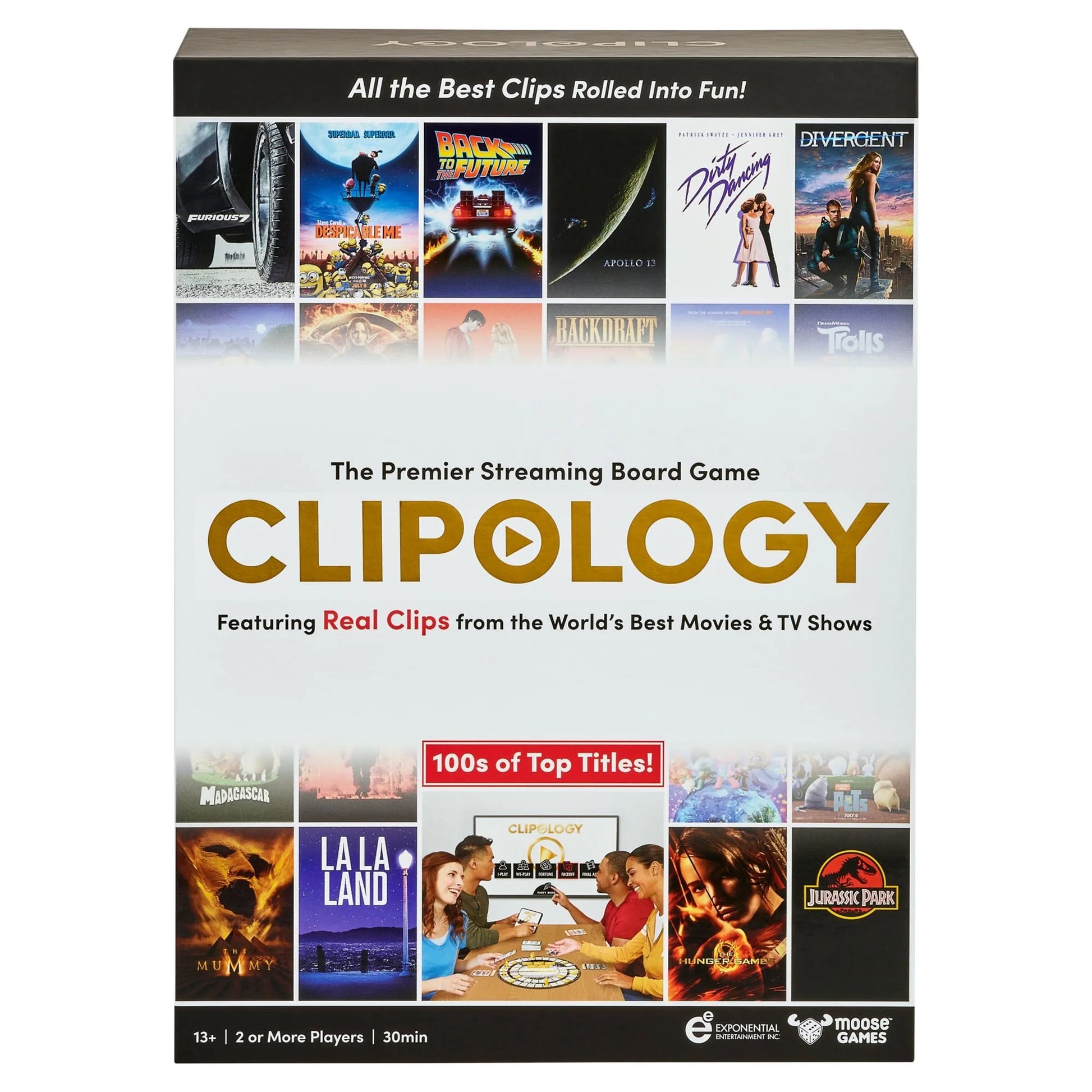 Clipology the Premier Streaming Board Game, Family Games, , Ages 13+
