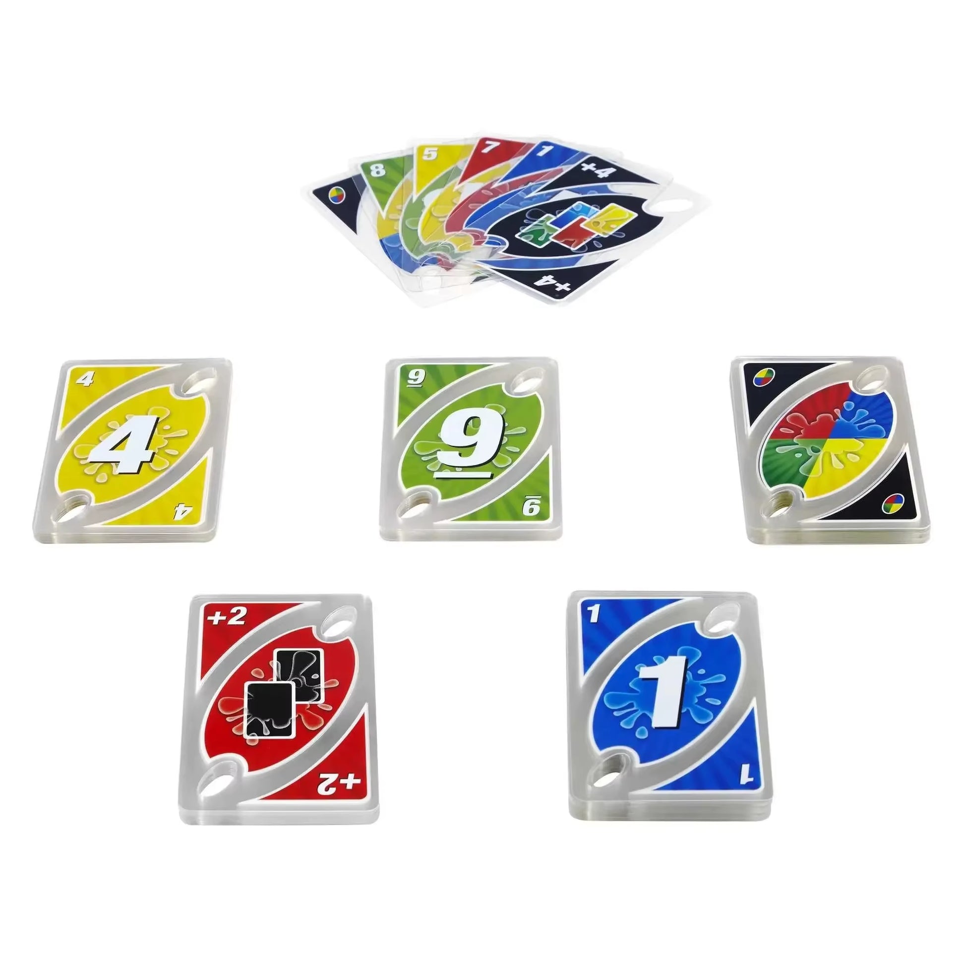 Mattel Games UNO:SKIP BO Card Game Multiplayer Card Game Family Party Games Toys Kids Toy