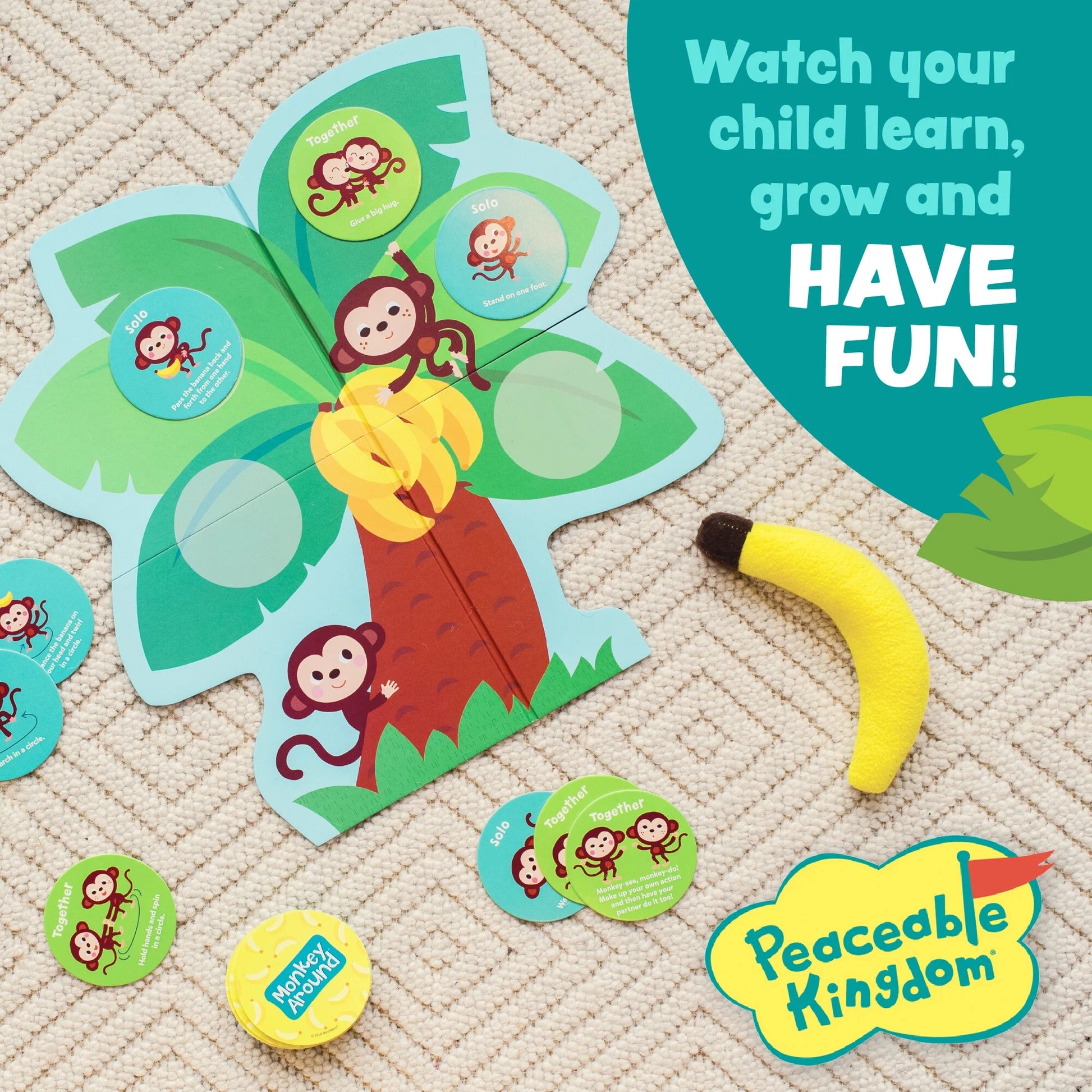 Monkey around the Wiggle and Wiggle Board Games