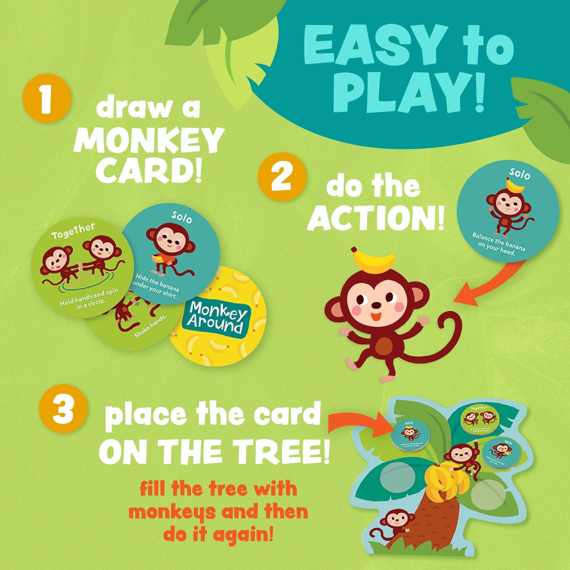 Monkey around the Wiggle and Wiggle Board Games