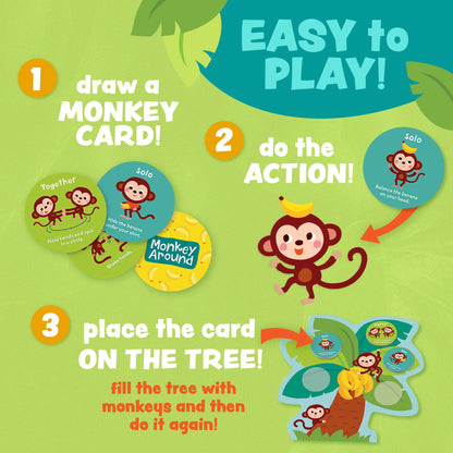 Monkey around the Wiggle and Wiggle Board Games