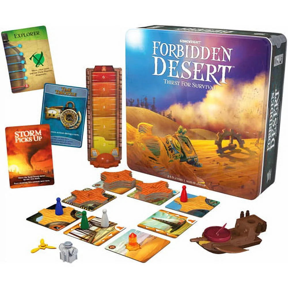 - Forbidden Desert Tin - Board Game