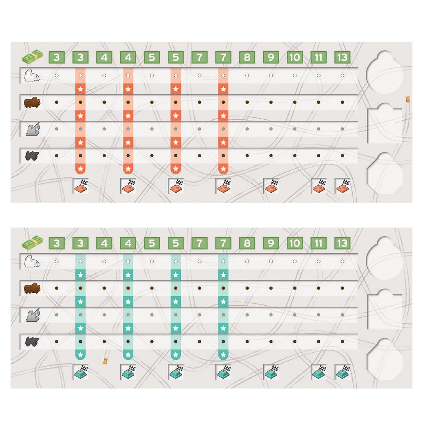 : Tower up - City Building Board Game, Competitive Strategy, Urban Construction Plannning, Family, Ages 8+, 2-4 Players, 30 Min