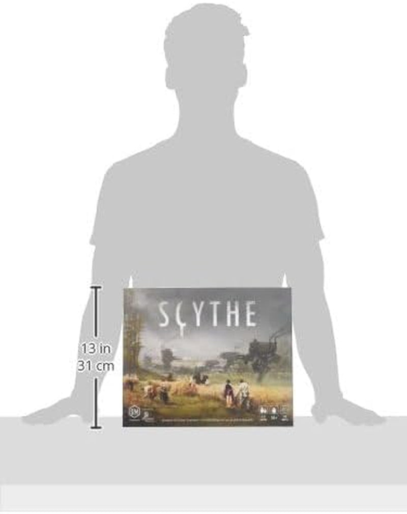 : Scythe (Base Game) | an Engine-Building, Area Control Strategy Board Game Set in Dieselpunk 1920S Europe for Adults and Family | 1-5 Players, 115 Mins, Ages 14+