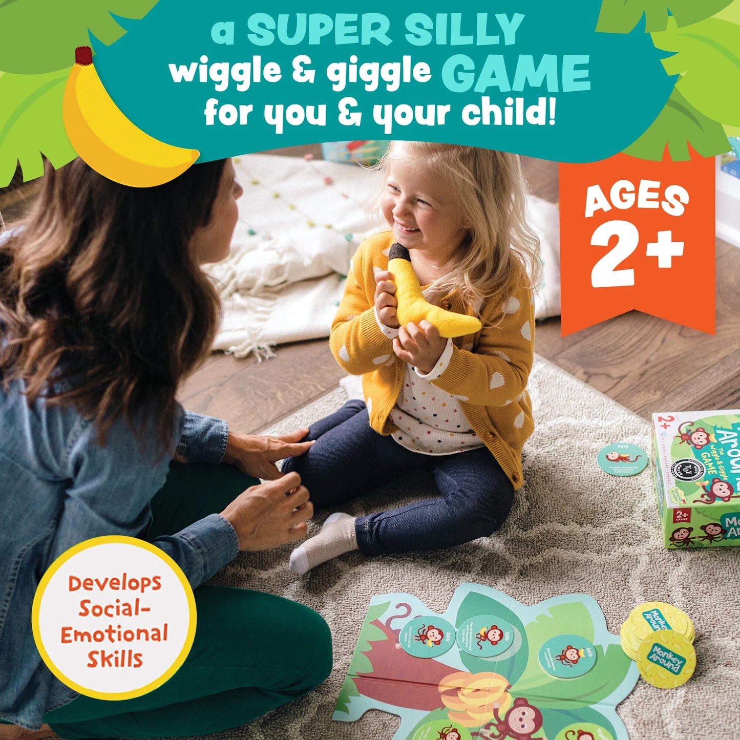 Monkey around the Wiggle and Wiggle Board Games