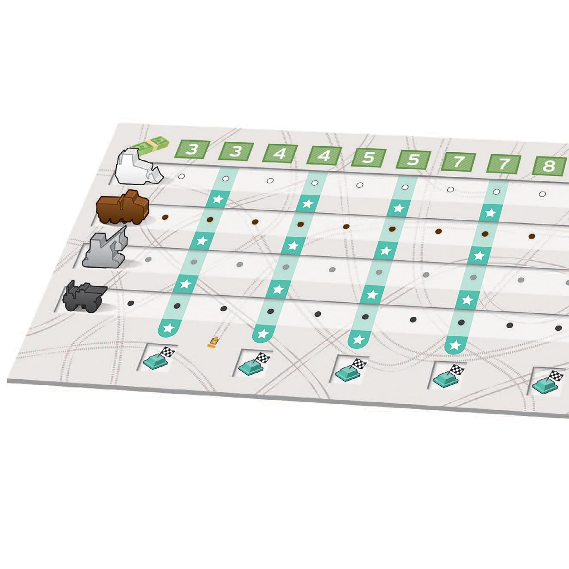 : Tower up - City Building Board Game, Competitive Strategy, Urban Construction Plannning, Family, Ages 8+, 2-4 Players, 30 Min