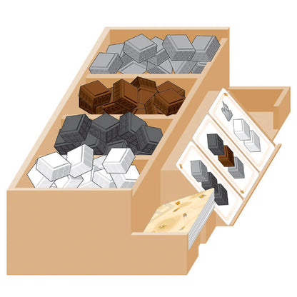 : Tower up - City Building Board Game, Competitive Strategy, Urban Construction Plannning, Family, Ages 8+, 2-4 Players, 30 Min