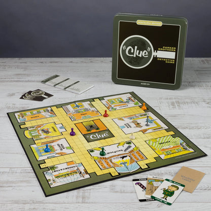 Clue Nostalgia Edition Board Game in Collectible Tin