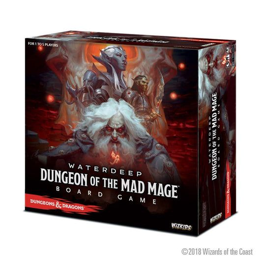 D&D Waterdeep: Dungeon of the Mad Mage Adventure System Board Game - Standard Ed