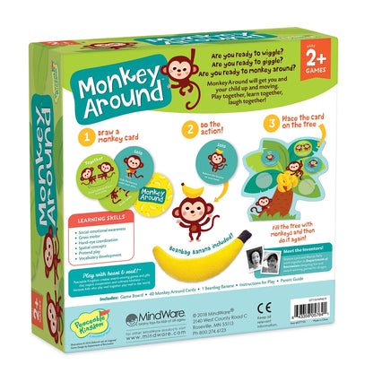 Monkey around the Wiggle and Wiggle Board Games
