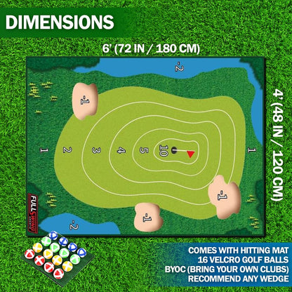 Golf Chip off Challenge - Battle Royale Golf Game - Indoor & Outdoor Play