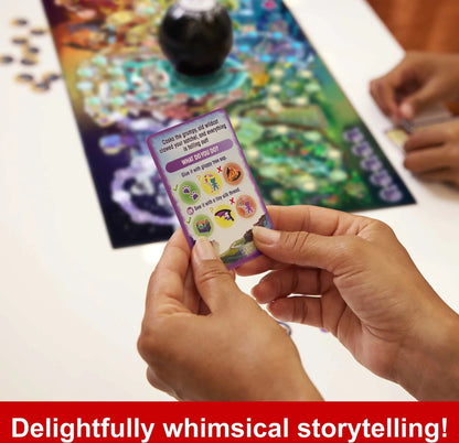 Magical Encounters Board Game for Kids, Cooperative Family Game with Real