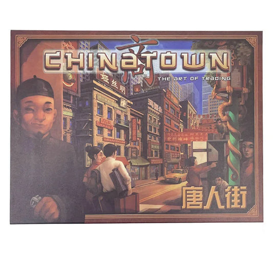 Chinatown Board Game 2-6 Players Business Strategy Game for Party/Family Table Games