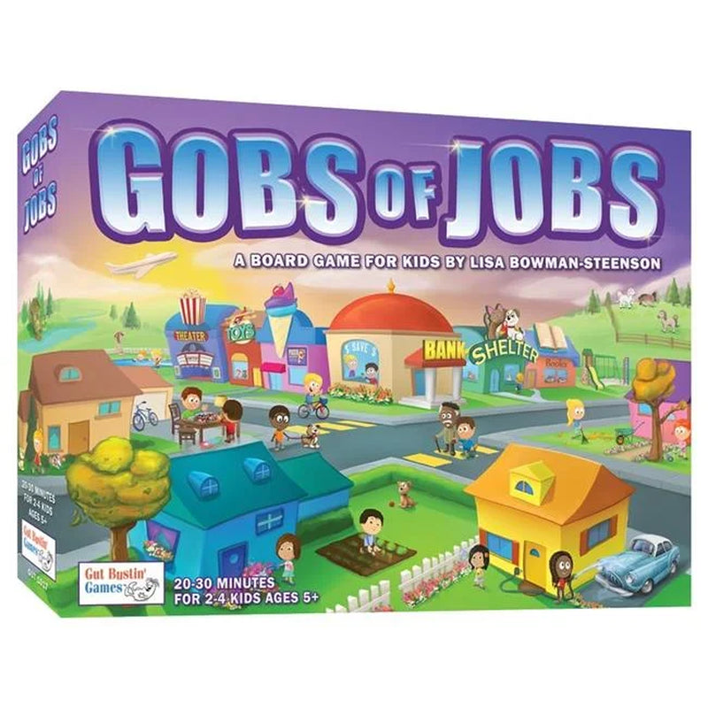 Gut Bustin Games GUT1017 Gobs of Jobs Board Game