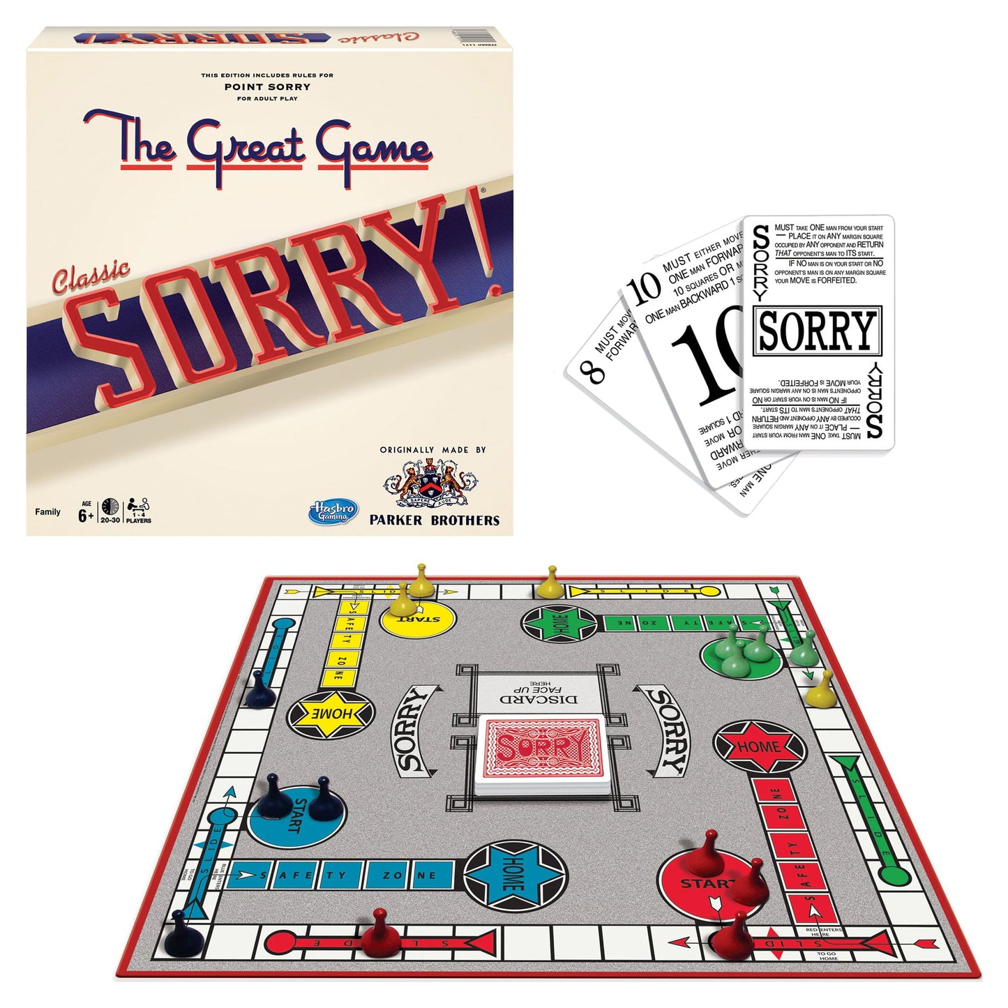 Classic Sorry! Board Game, by  Games