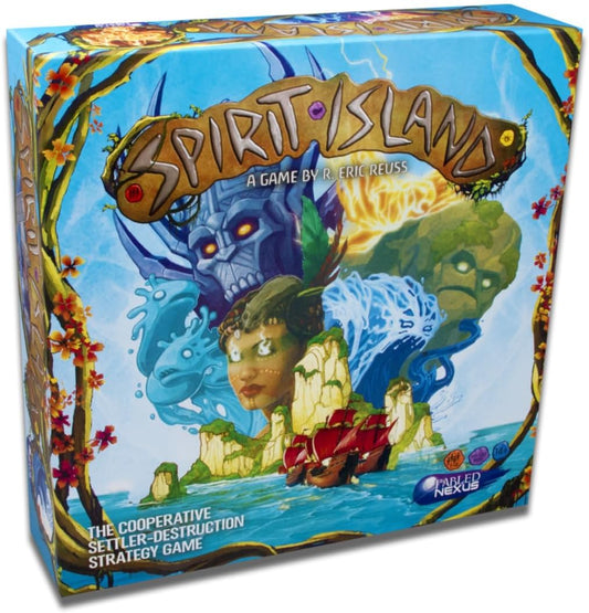 | Spirit Island: Base Game | Cooperative Strategy Board Game | 1 to 4 Players | 90+ Minutes | Ages 14+