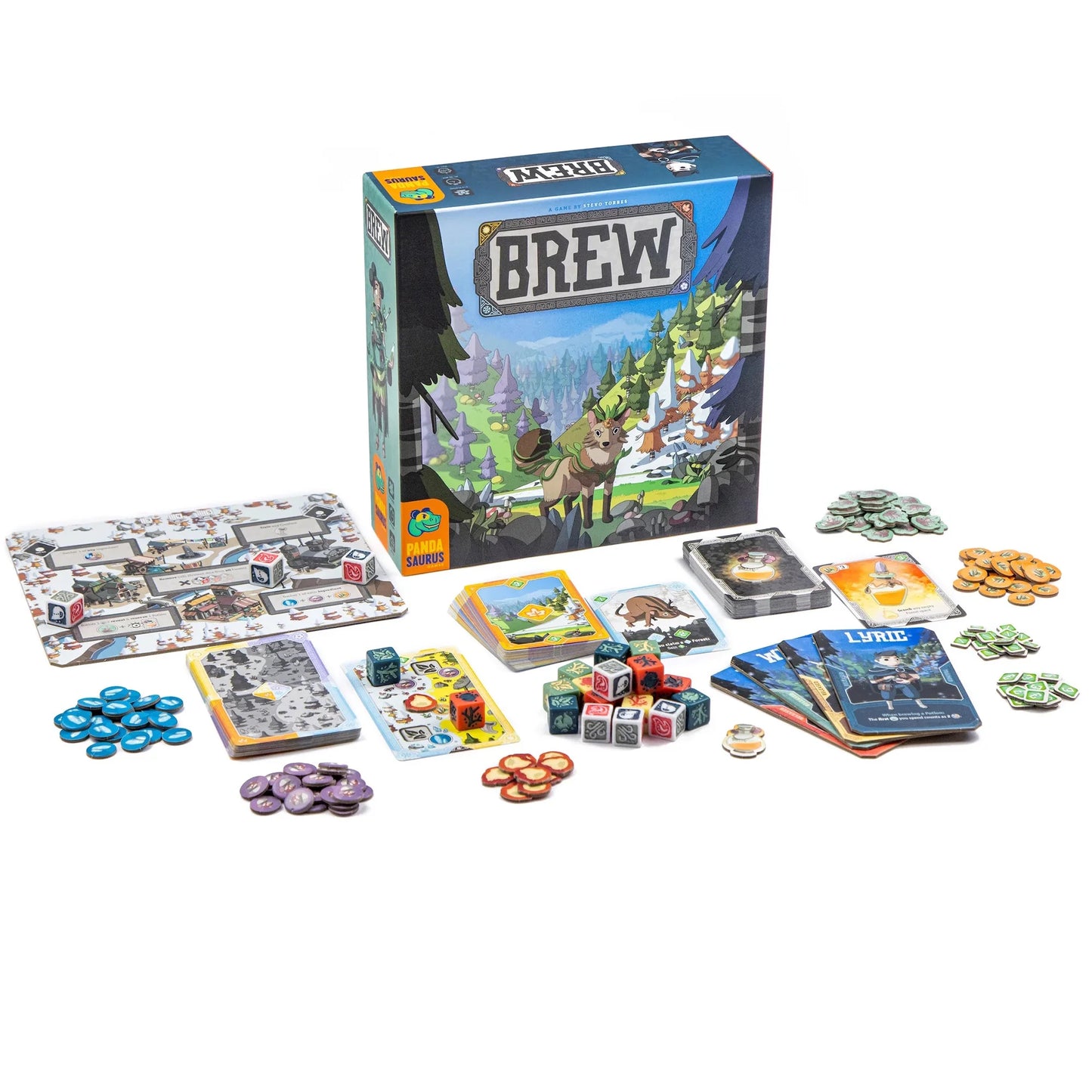 Brew - , Strategy Board Game, Ages 10+, 2-4 Players, 45-90 Min