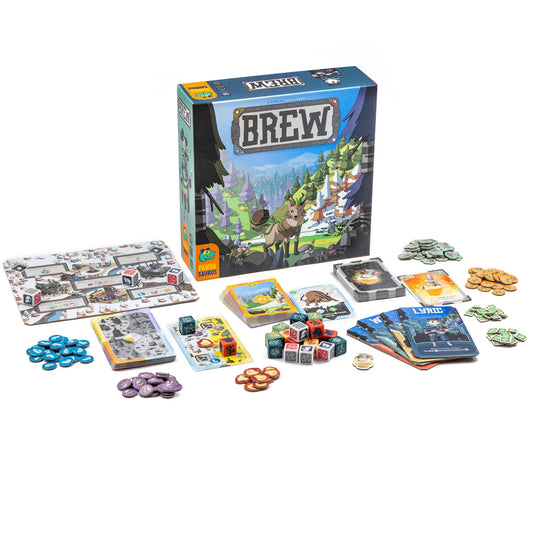 Brew - , Strategy Board Game, Ages 10+, 2-4 Players, 45-90 Min