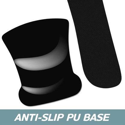 Mouse Pad Wrist Support Keyboard Wrist Rest Pad Ergonomic Mousepad Non-Slip Memory Foam Keyboard Pad Easy Typing Pain Relief Perfect for PC Laptop Gaming Office,Black Gold Marble