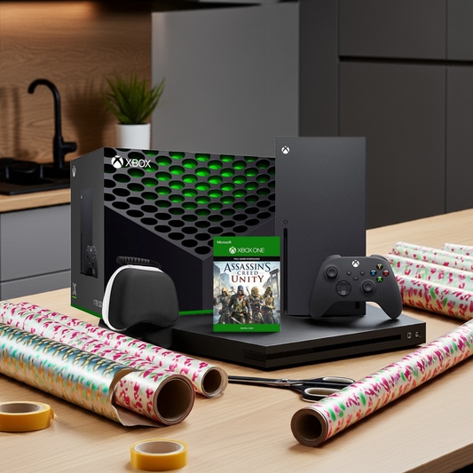 2023  Series X Bundle - 1TB SSD Black Flagship  Console and Wireless Controller with Assassin'S Creed Unity Full Game